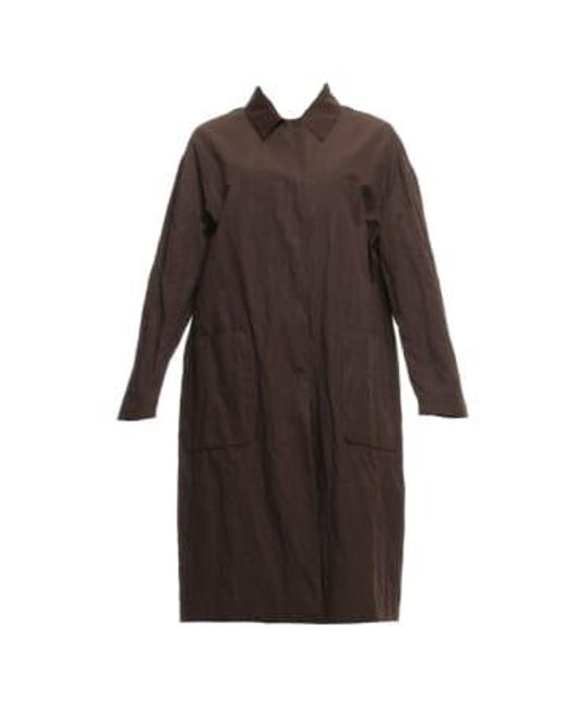 Hevò Brown Trench Cavallino Snw F748 1118