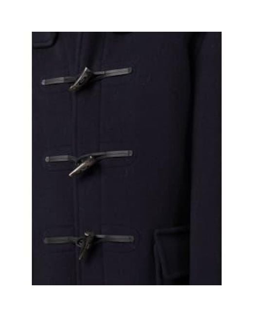 Gloverall Blue Morris Duffle Coat Dress Gordon for men