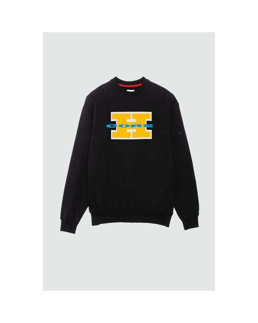 Big H Patch Sweat Black Yellow Homecore pour homme