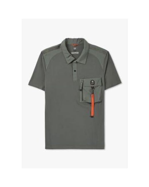 Parajumpers Gray S Rescue Polo Shirt for men
