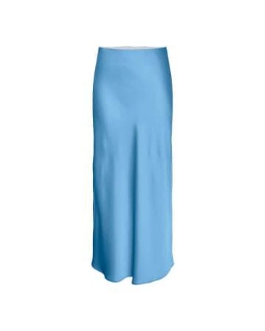 Y.A.S Blue | Dottea Hw Maxi Column Skirt Alaskan Xs
