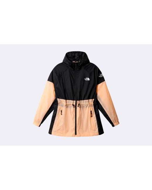The North Face Synthetic Wmns Phlego Wind Jacket Apricot Ice in Black | Lyst