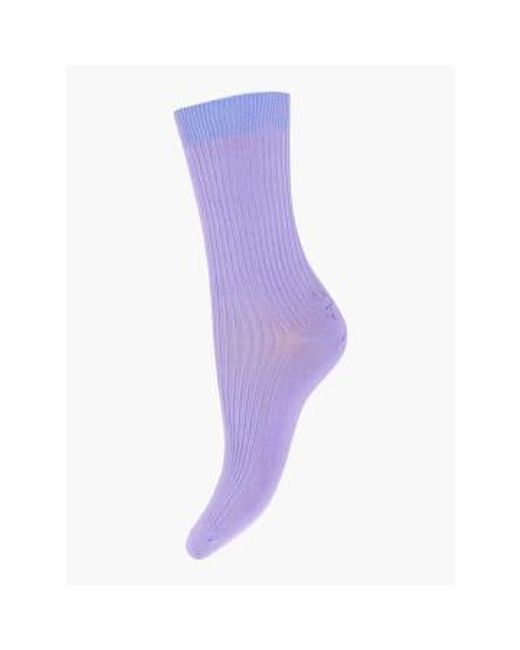 mp Denmark Purple Vicky Ankle Socks