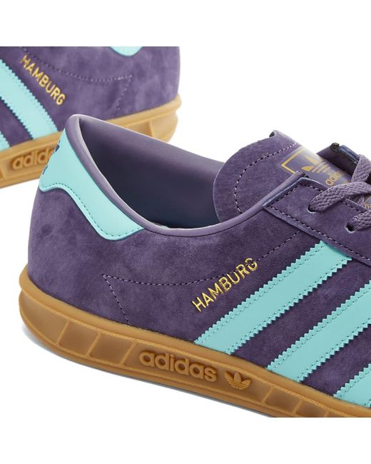 Https://www.trouva.com/it/products/--hamburg-purple-aqua-and-gum di adidas  da Uomo | Lyst