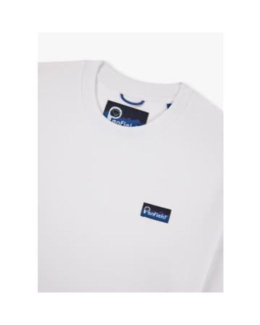 Penfield Herren original-logo-t-shirt in weiß in White für Herren