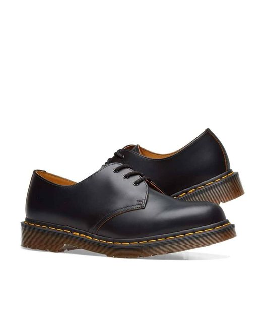 Dr. Martens Leather Dr. Martens 1461 Vintage Shoe Made in Black for Men |  Lyst