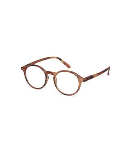 Izipizi Brown Wild Bright #d Iconic Reading Glasses +1
