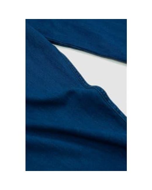 Universal Works Blue Judo Pant Washed Herringbone Denim 28 for men