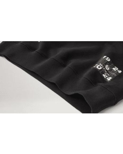 Belstaff Black Centenary Applique Label Sweatshirt S for men