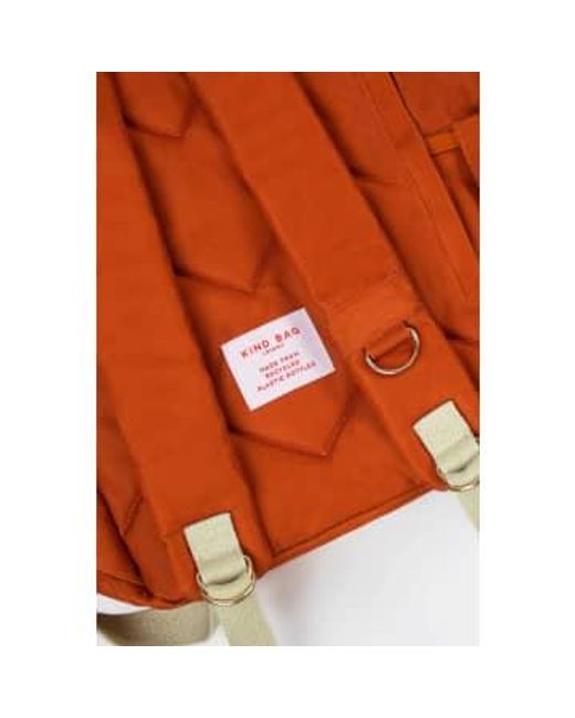 Mochila sostenible medium hackney Kind Bag de color Orange