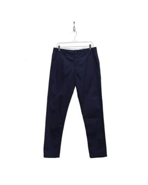 Universal Works Blue Aston Pant Twill 00130 for men