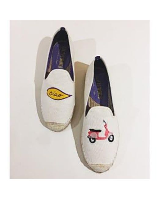Calita Shoes Natural Vespa ciao espadrilles schuhe