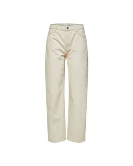 SELECTED Natural Celina gerade beinjeans