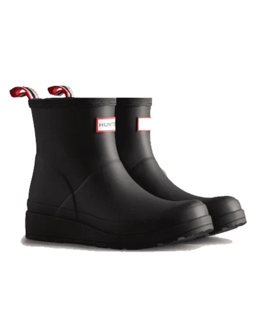 HUNTER Original Play Short Wellington Boots Black Lyst