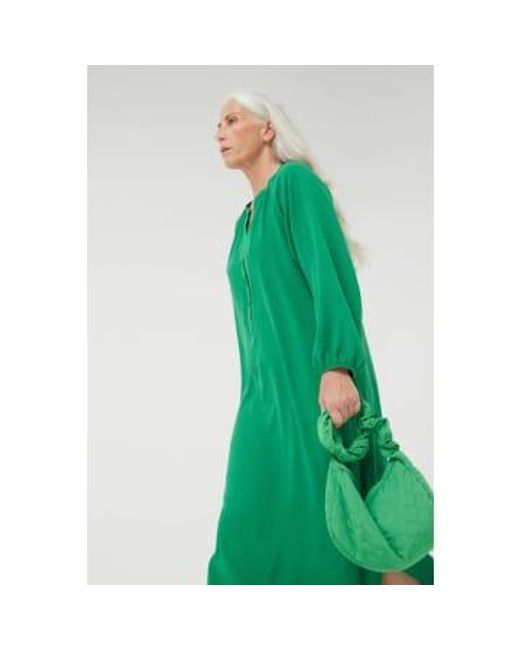 Compañía Fantástica Green Fantastische firma long tunic kleid maxi