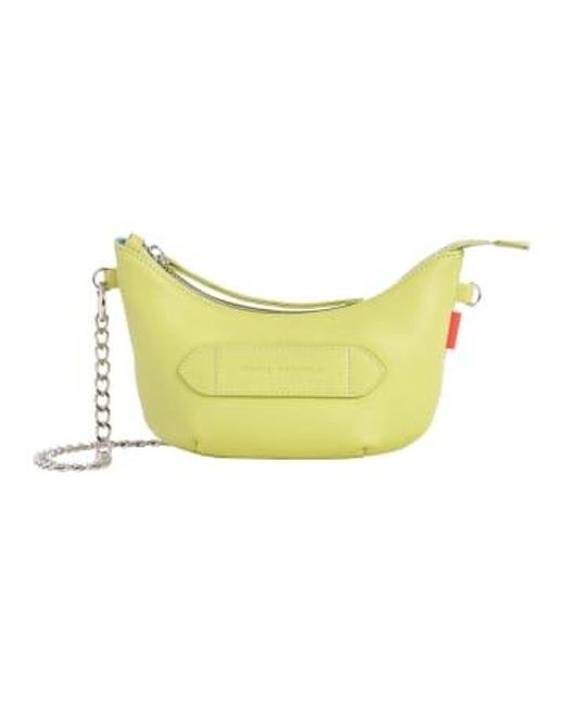 Marie Martens Yellow Micro Smile Green Leather