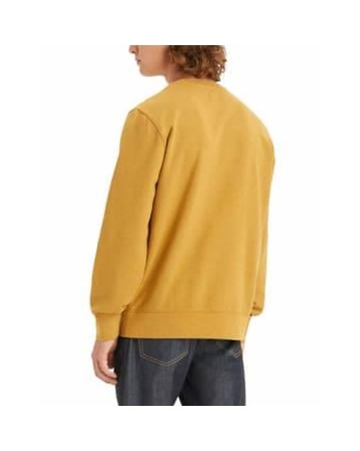 Sweat-shirt 359090047 Levi's pour homme en coloris Yellow