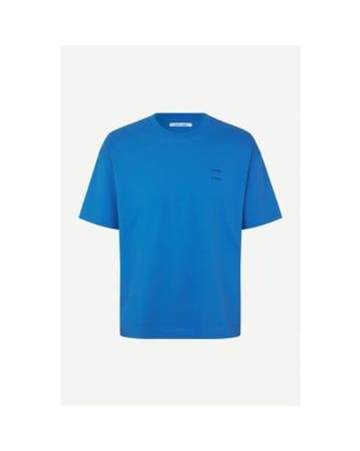Samsøe & Samsøe Super Sonic 11415 Joel T -Shirt in Blue für Herren