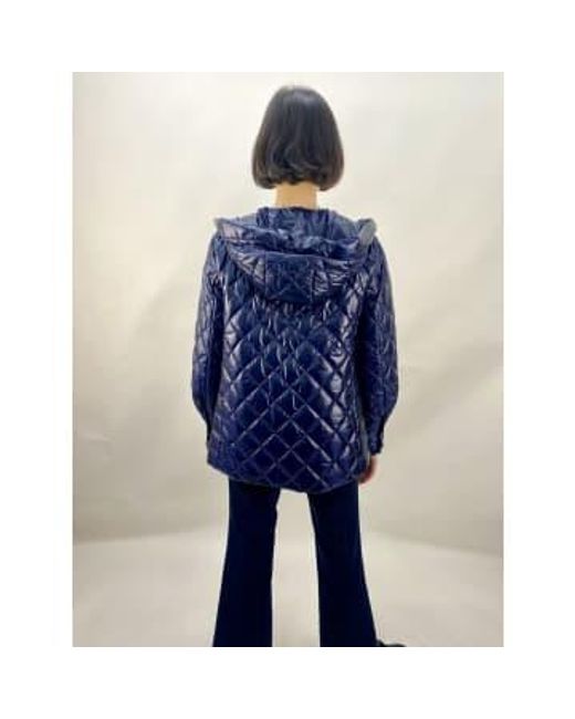 Marella Blue Arold Quilted Jacket