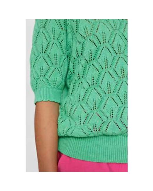 Numph Green Nicka Spruce Sweater S