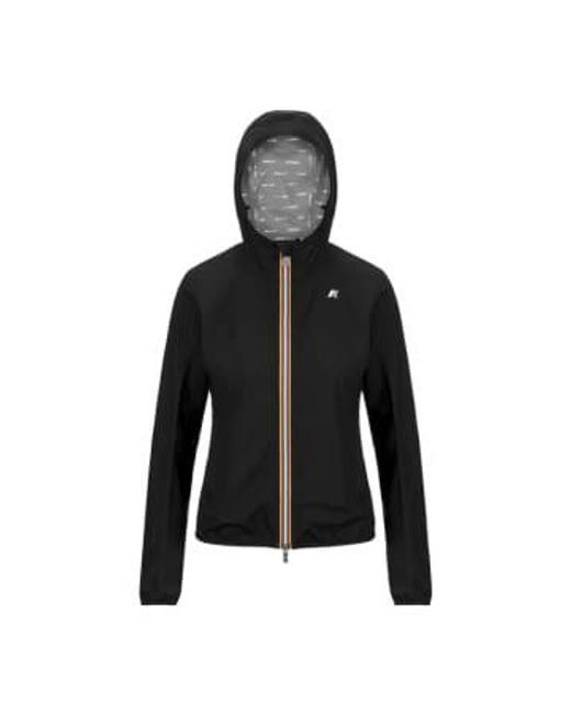 Kway Giacca Lily Stretch Dot Donna Pure di K-Way in Black