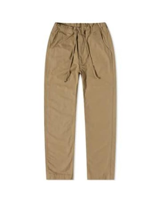 New Yorker Pants di Orslow in Natural da Uomo