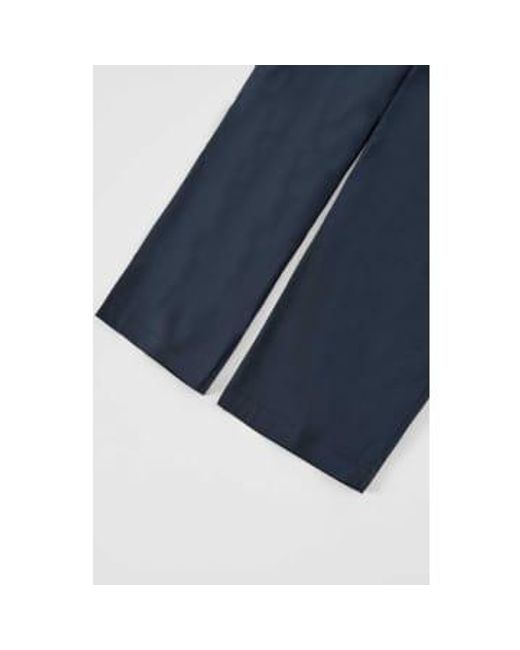 Pantalon Confya Navy di Loreak Mendian in Blue