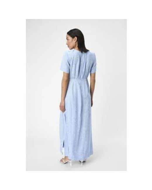 Object Blue Osani Brunnera Long Dress