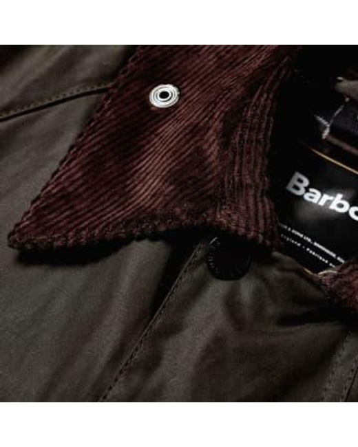 Barbour Brown Classic Beaufort Wax Jacket for men