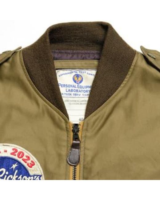 Buzz Rickson's Green 30th Anniversary L2 Jacket for men