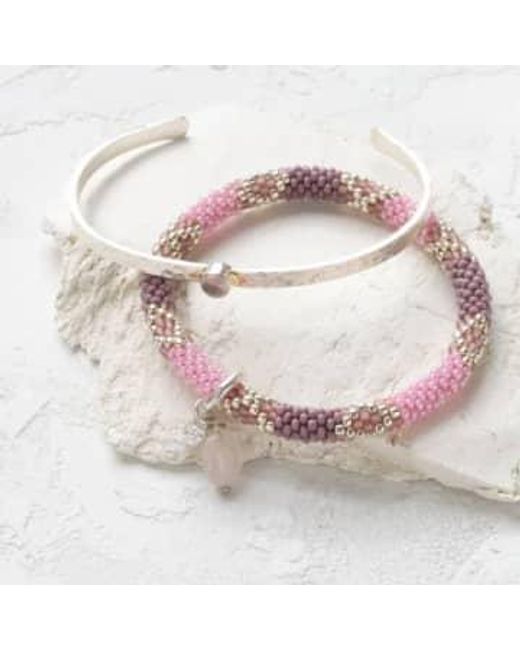 A Beautiful Story Pink Bh23004 Impulsive Quartz Bracelet Sc One Size