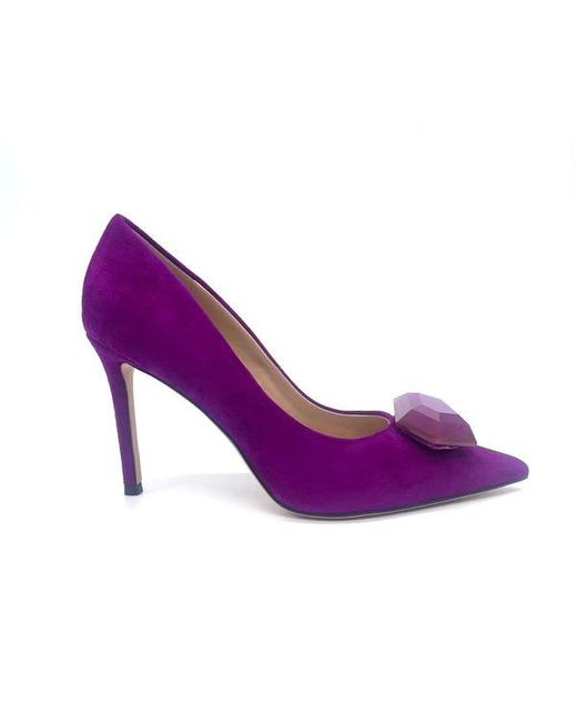 Lola Cruz Purple ‘Bravo’ Shoe