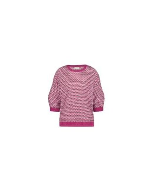 FABIENNE CHAPOT Pink Candy Rose Pullover Xs