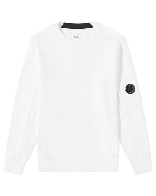 C.P. Company Arm Lens Sweatshirt Gauze in White for Men Lyst UK