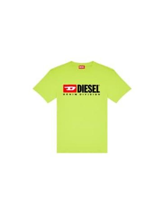 DIESEL Yellow Diegor Division T Large for men