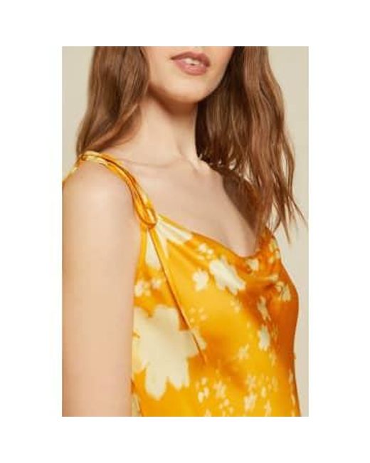 Ottod'Ame Yellow Floral Dress