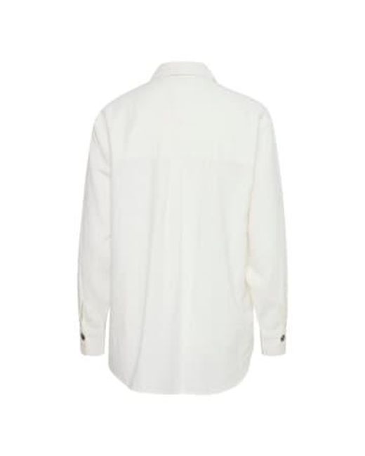 B.Young White Falakka Ls Shirt