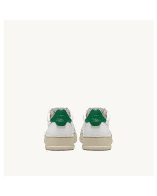 Autry White Sneakers Medalist And Green 40 for men