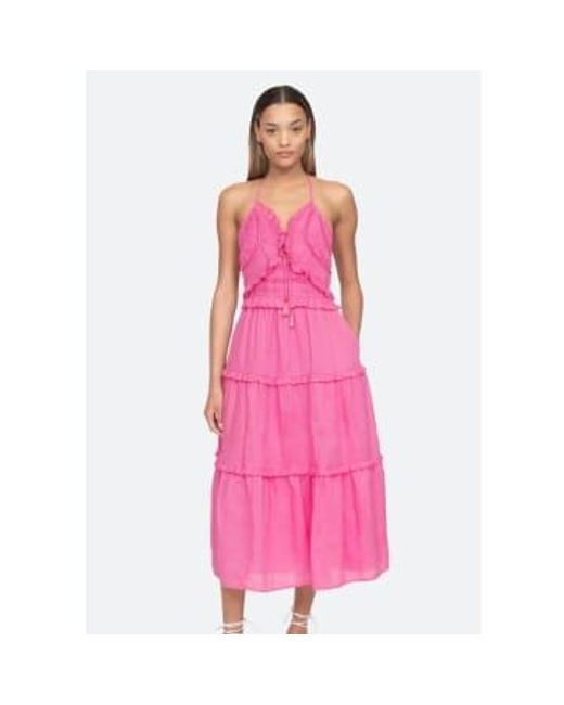 Sea Pink Cole Halter-neck Dress