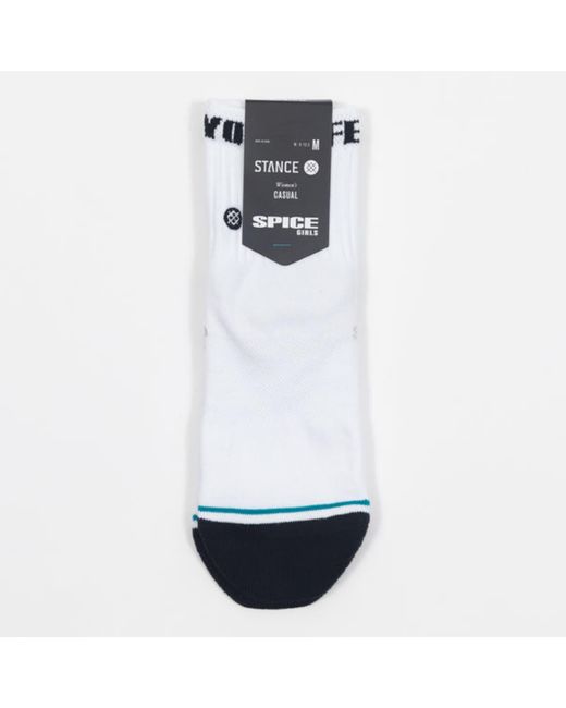 Stance The Spice Girls Socks in White | Lyst