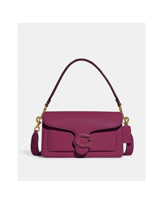 COACH Tabby 26 Shoulder Bag Col: Deep Plum, Size: Os in Purple | Lyst