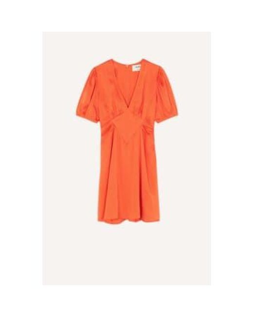 Ba&sh Orange Wina Dress 3