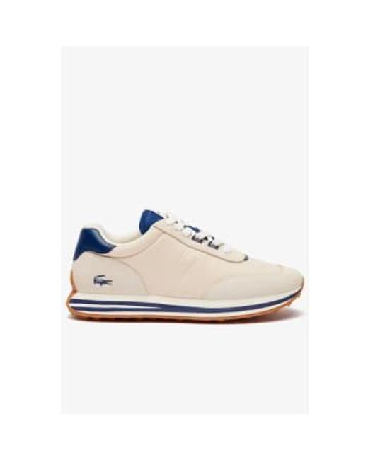 Lacoste White L Spin Trainers for men