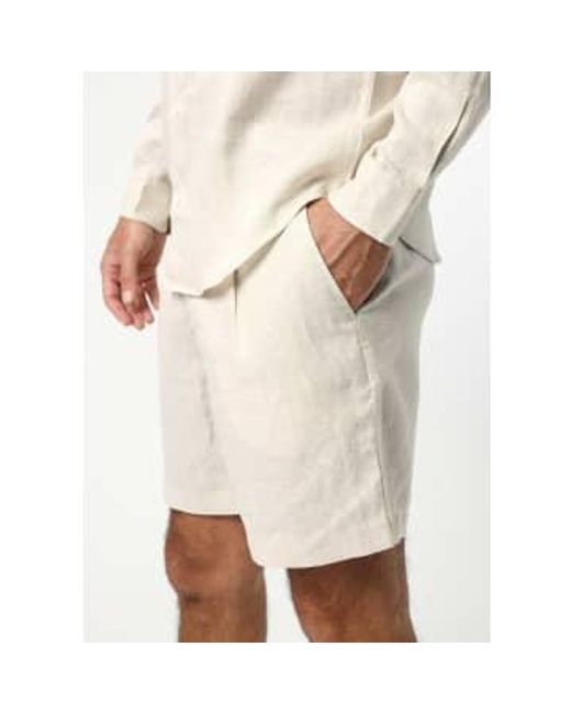 CHE Gray S Linen Shorts for men