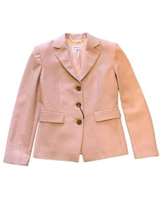 Marella Pink Bernini Textured Single Breast Jacket 16