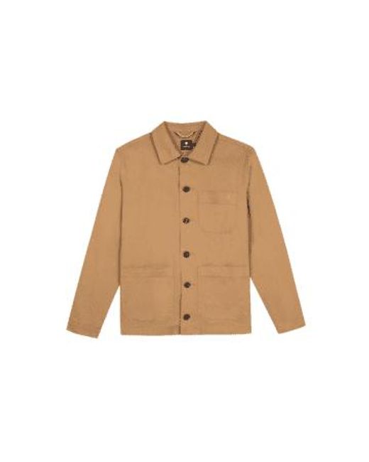 Faguo Natural Lorge Cotton Jacket for men