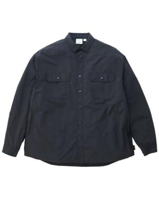 Gramicci Blue Stance Shirt Medium for men