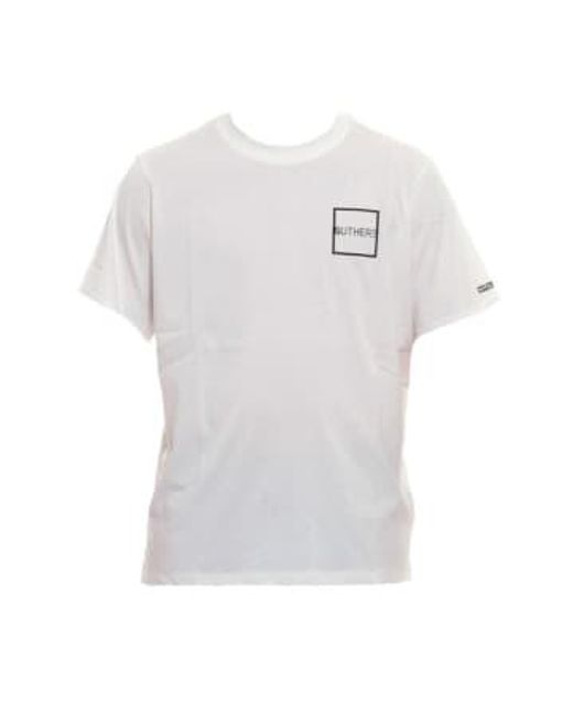 OUTHERE T-shirt herren eotm136ag95 weiß in White für Herren