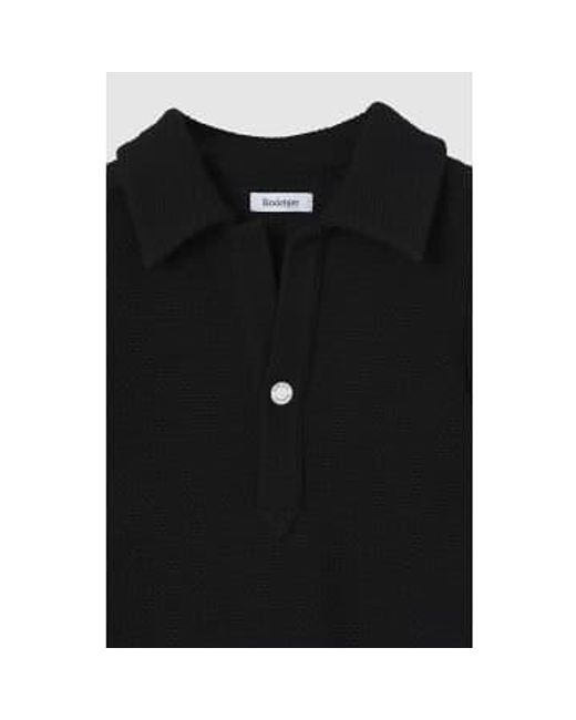 Jeune chemise tricotée Rodebjer en coloris Black