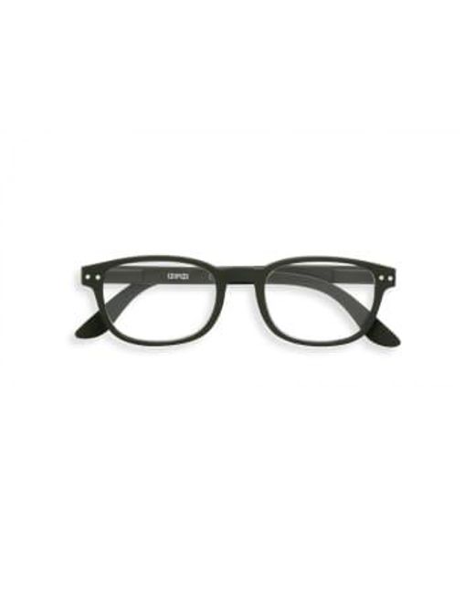 Izipizi Natural Khaki Style B Reading Glasses 1.5 + for men